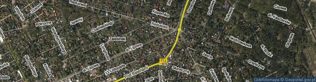 Zdjęcie satelitarne Kurcewiczówny ul.