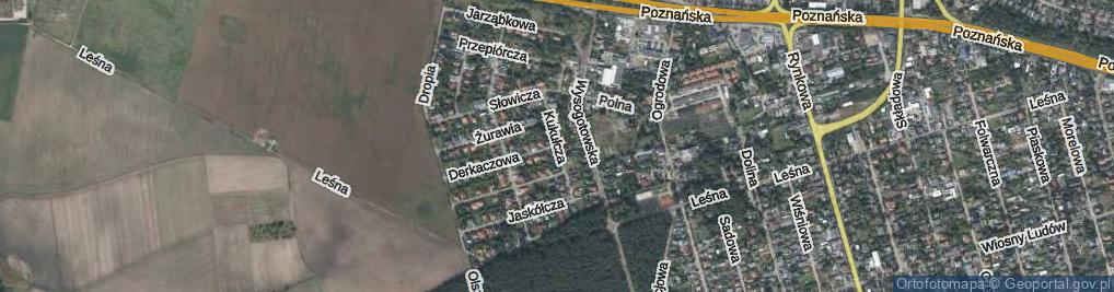 Zdjęcie satelitarne Kukułcza ul.