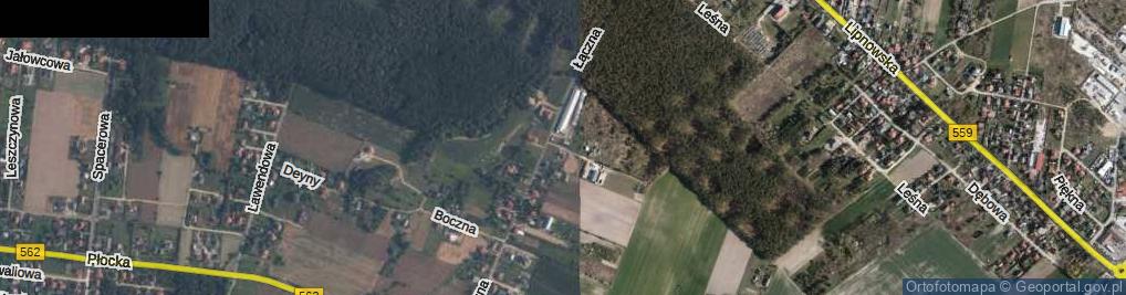 Zdjęcie satelitarne Kuliga Janusza ul.