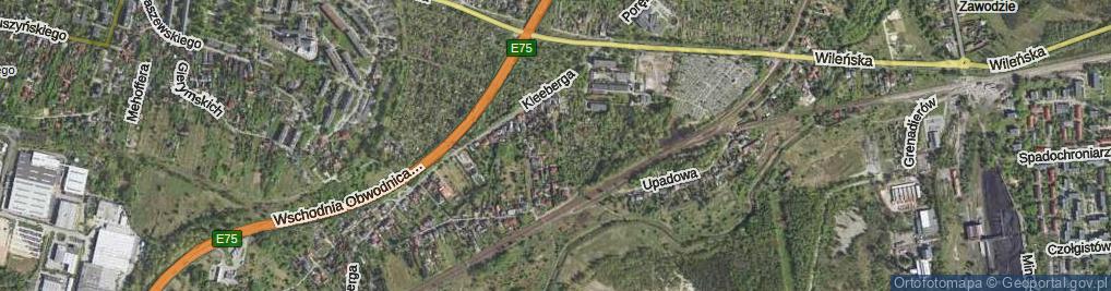 Zdjęcie satelitarne Kusocińskiego Janusza ul.