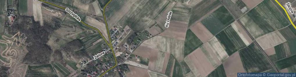 Zdjęcie satelitarne Ku Dolinie ul.