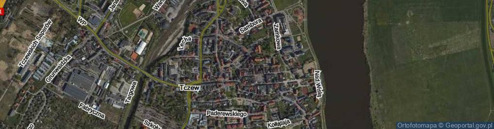 Zdjęcie satelitarne Kupczyńskiego Aleksandra, ks. ul.