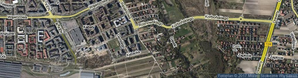 Zdjęcie satelitarne Kuny ul.