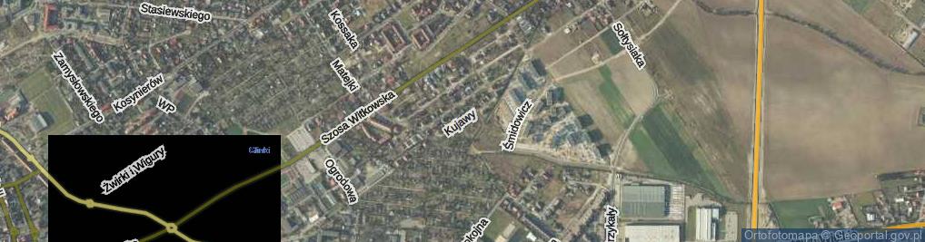 Zdjęcie satelitarne Kujawy Ignacego ul.