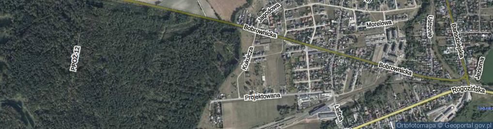 Zdjęcie satelitarne Kukułcza ul.