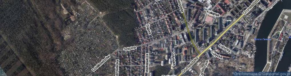 Zdjęcie satelitarne Kuglinów Zofii i Stanisława ul.