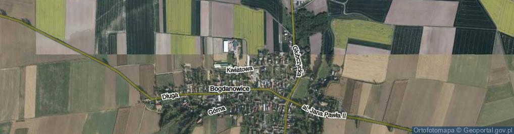 Zdjęcie satelitarne Kwiatowa ul.