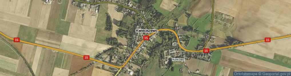 Zdjęcie satelitarne Kwieciszewo ul.