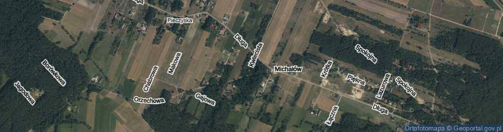 Zdjęcie satelitarne Kwiecista ul.