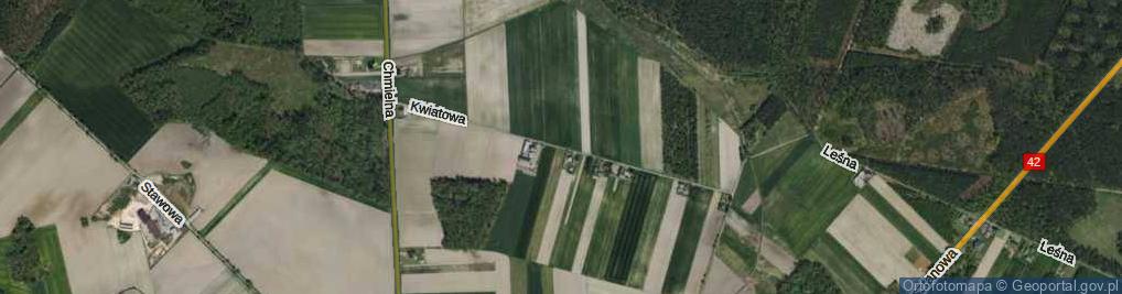 Zdjęcie satelitarne Kwiatowa ul.