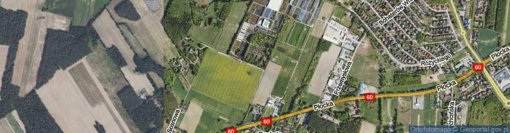 Zdjęcie satelitarne Kwiatowa ul.