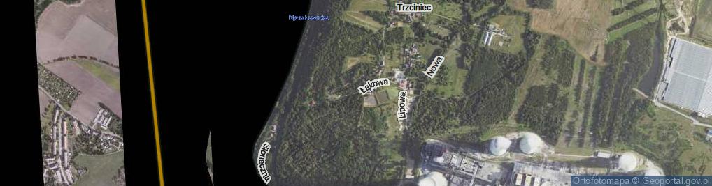 Zdjęcie satelitarne Łąkowa ul.