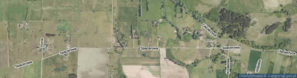 Zdjęcie satelitarne Łąkowa ul.