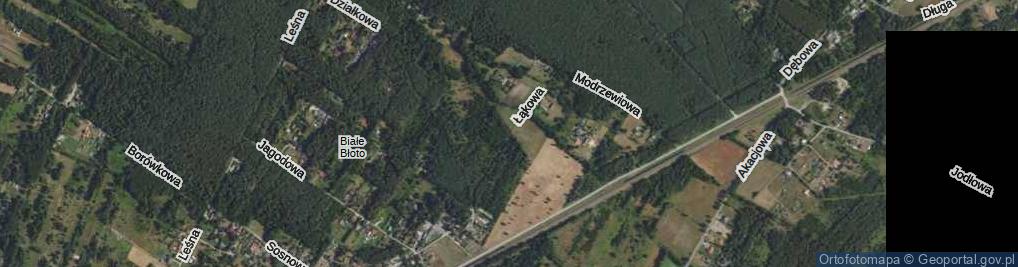 Zdjęcie satelitarne Łąkowa ul.