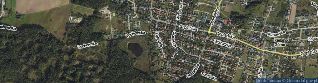 Zdjęcie satelitarne Łapińska ul.