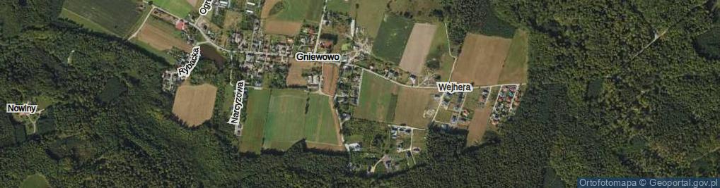 Zdjęcie satelitarne Łąkowa ul.