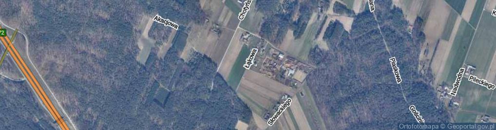 Zdjęcie satelitarne Łąkowa ul.
