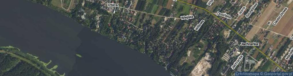 Zdjęcie satelitarne Łabędziowa ul.