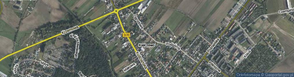 Zdjęcie satelitarne Łanowa ul.