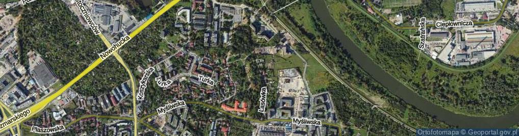 Zdjęcie satelitarne Lasówka ul.