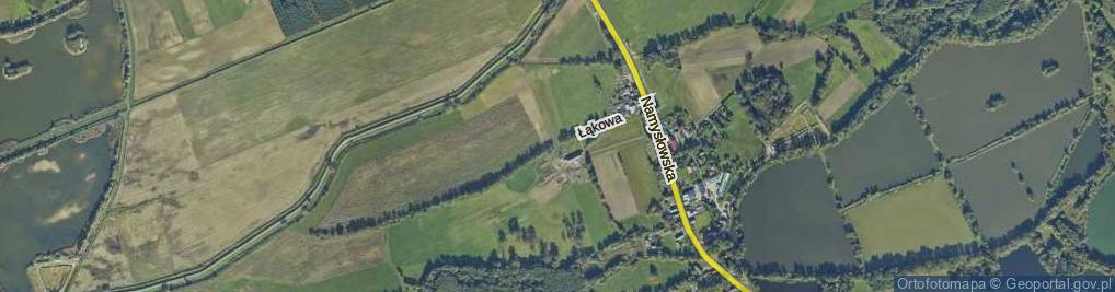 Zdjęcie satelitarne Łąkowa ul.