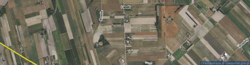 Zdjęcie satelitarne Lasek ul.