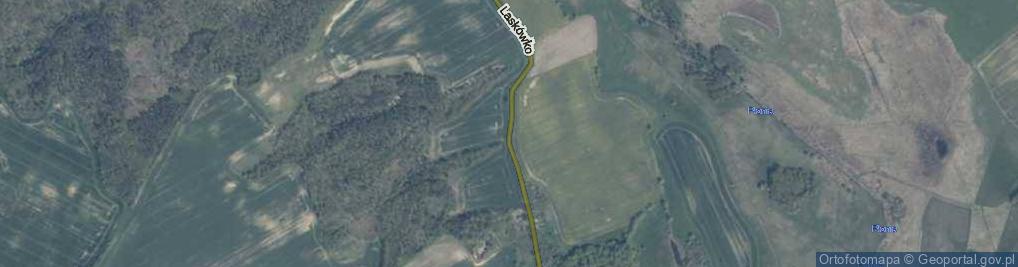 Zdjęcie satelitarne Laskówko ul.