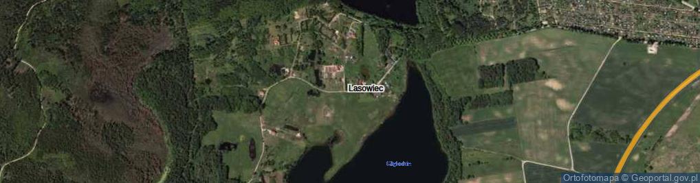 Zdjęcie satelitarne Lasowiec ul.