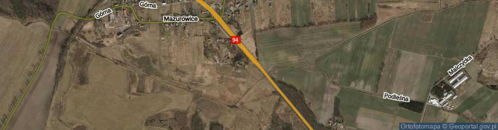 Zdjęcie satelitarne Łąkowa ul.