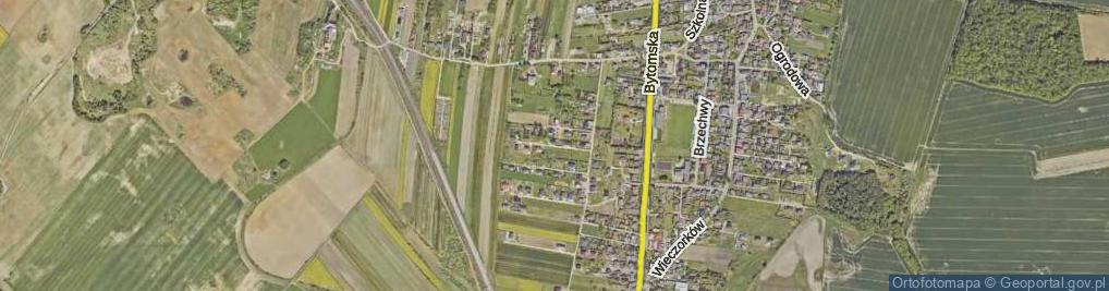Zdjęcie satelitarne Laskowa ul.