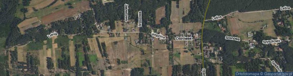 Zdjęcie satelitarne Łąkowa ul.