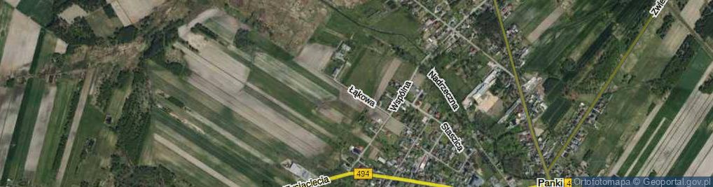 Zdjęcie satelitarne Łąkowa ul.