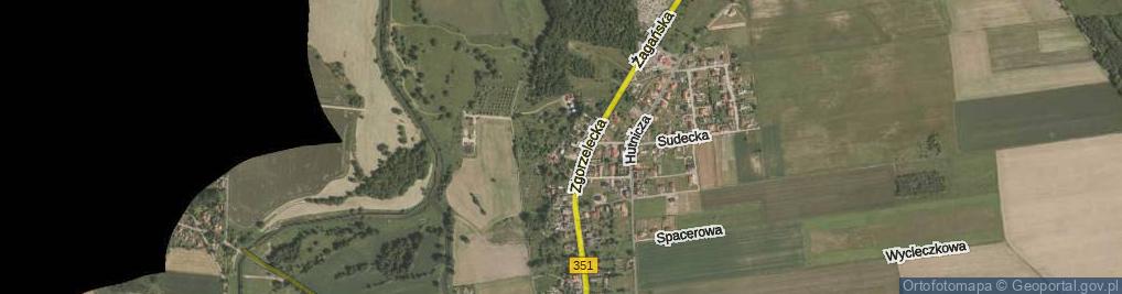 Zdjęcie satelitarne Łąkowa ul.