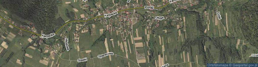Zdjęcie satelitarne Łąkowa ul.