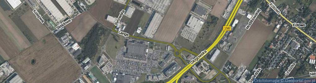 Zdjęcie satelitarne Lange Marii ul.