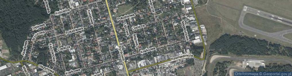 Zdjęcie satelitarne Laskowa ul.