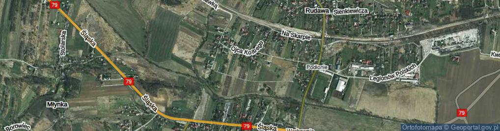 Zdjęcie satelitarne Łąkowa ul.
