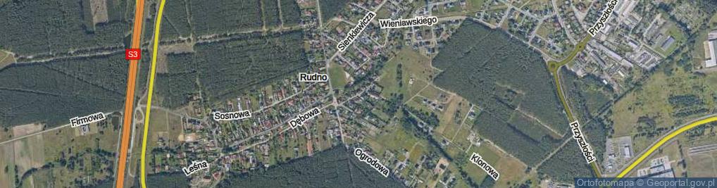 Zdjęcie satelitarne Łąkowa ul.