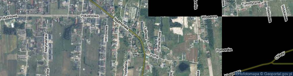 Zdjęcie satelitarne Łąkowa ul.