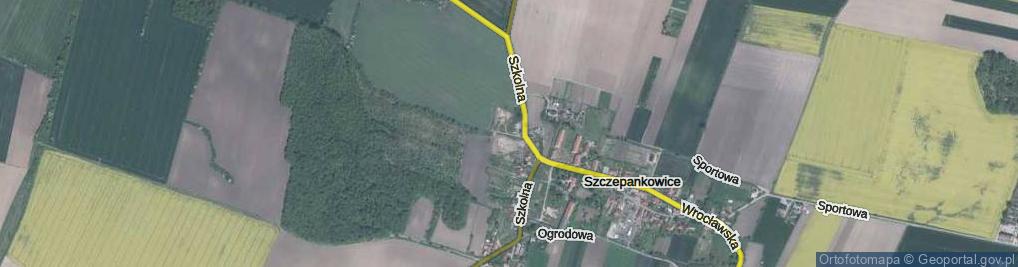 Zdjęcie satelitarne Łąkowa ul.