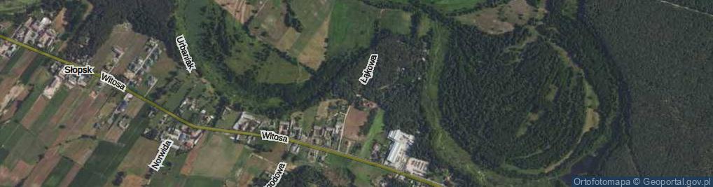 Zdjęcie satelitarne Łąkowa ul.