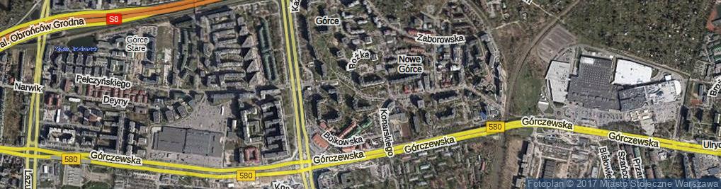 Zdjęcie satelitarne Łagowska ul.