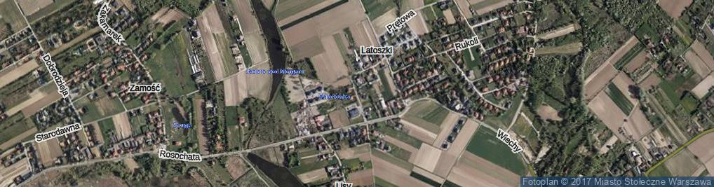 Zdjęcie satelitarne Latoszki ul.