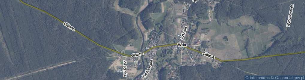 Zdjęcie satelitarne Łąkowa ul.