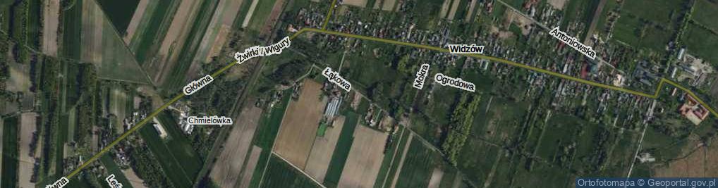 Zdjęcie satelitarne Łąkowa ul.