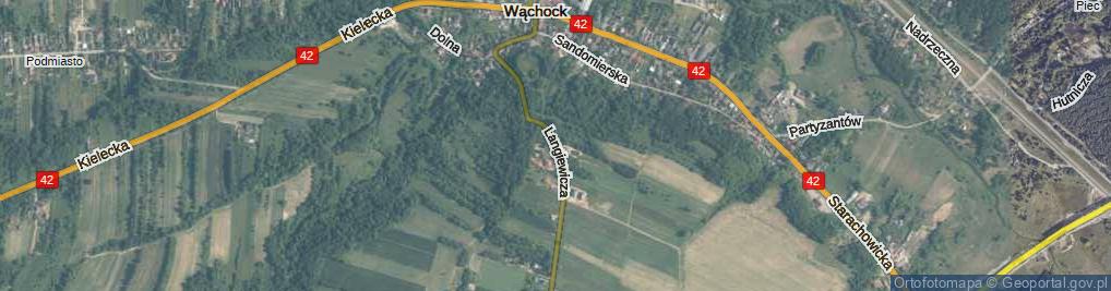 Zdjęcie satelitarne Langiewicza Mariana, gen. ul.