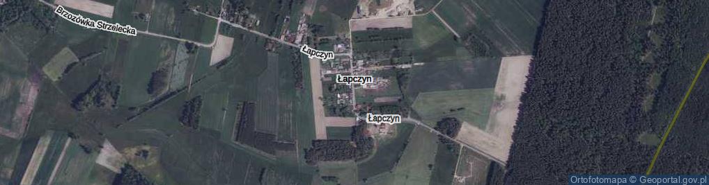 Zdjęcie satelitarne Łapczyn ul.