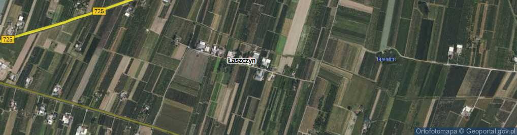 Zdjęcie satelitarne Łaszczyn ul.