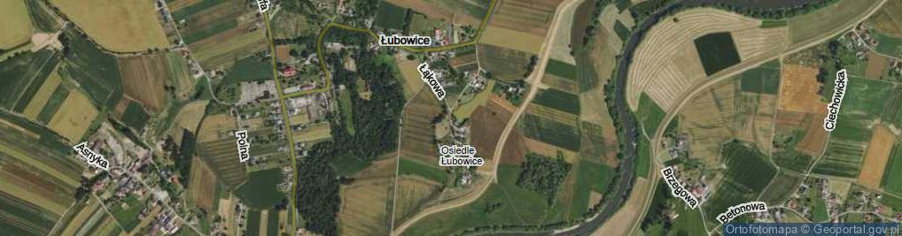 Zdjęcie satelitarne Łąkowa ul.