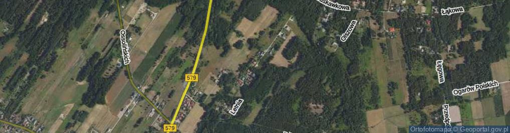 Zdjęcie satelitarne Letnia ul.